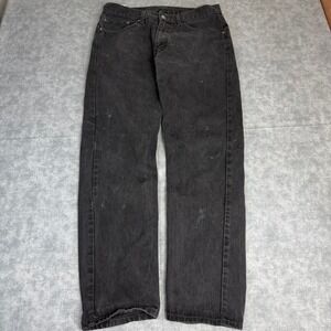 Black Denim Jeans Size W36 L34